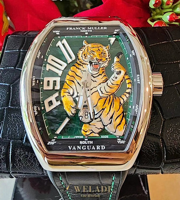 New Franck Muller Vanguard V45 Tiger king